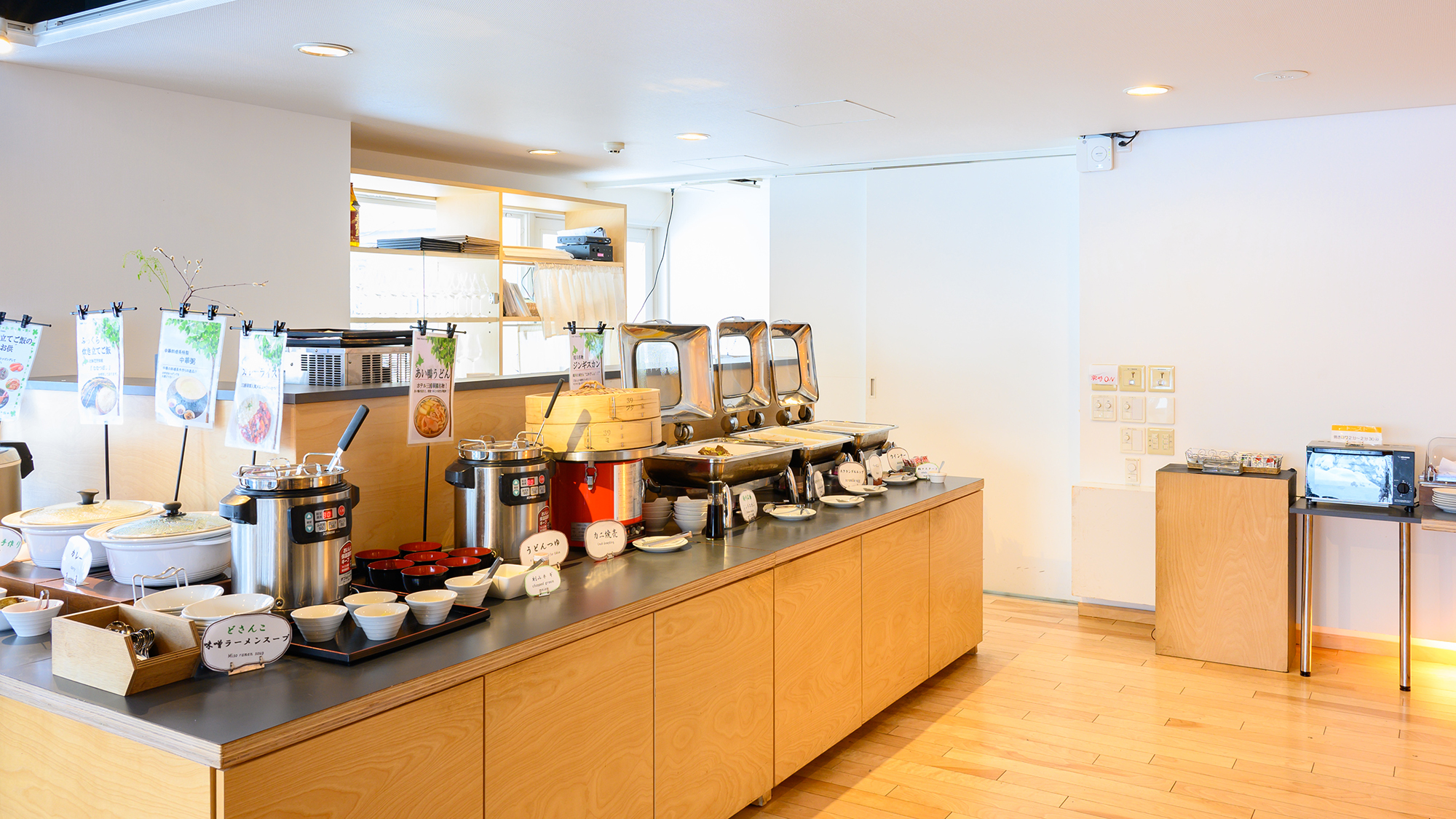 朝食│滝川で育まれた美味しい朝食をご用意しております