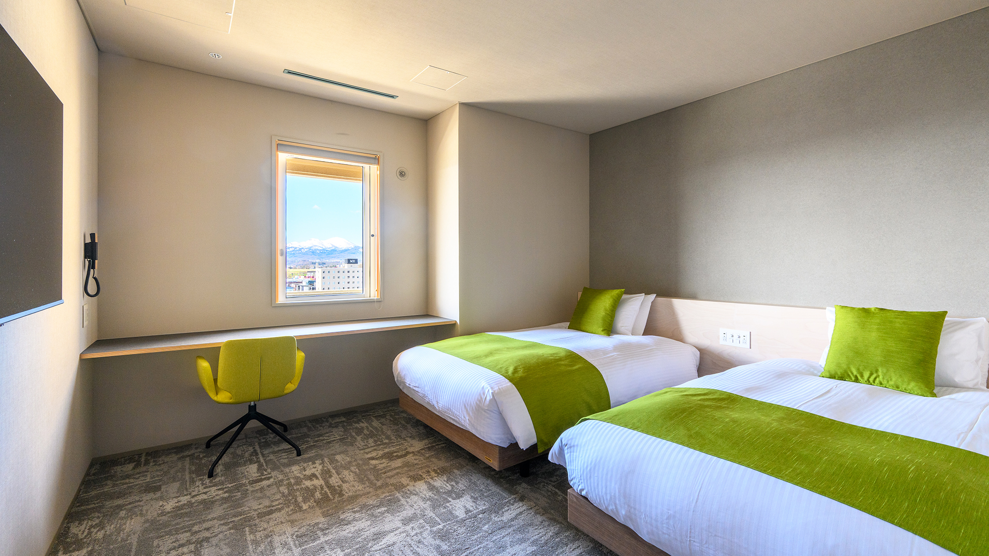 スイート│SLEEPY TOFU HOUSEのマットレスを使用。快適な睡眠で疲れを癒してください