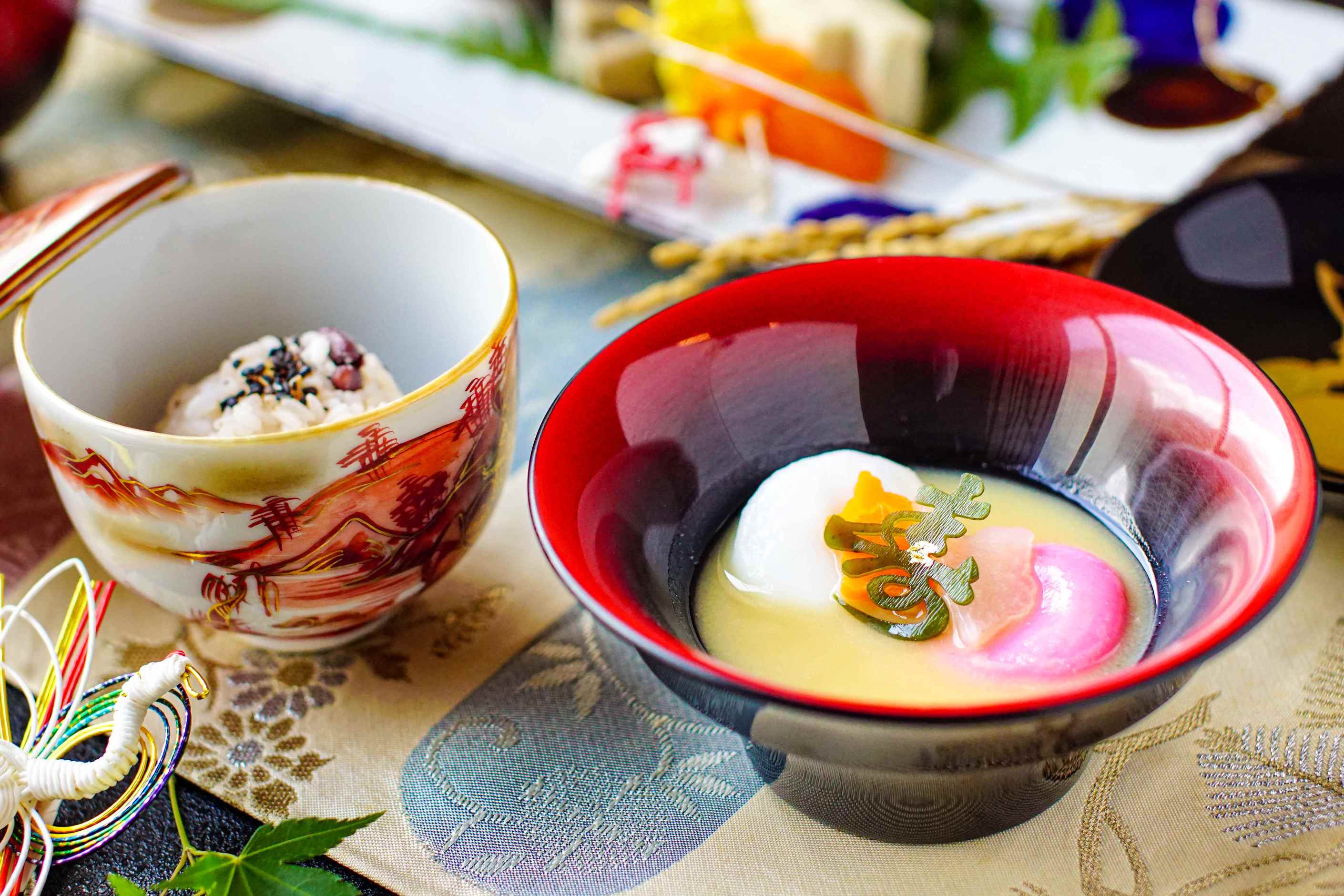 【長寿お祝い♪】紅白雑煮＆御赤飯＆ちゃんちゃんこ付き！三世代・お祝い旅行に＜三楽園会席＞