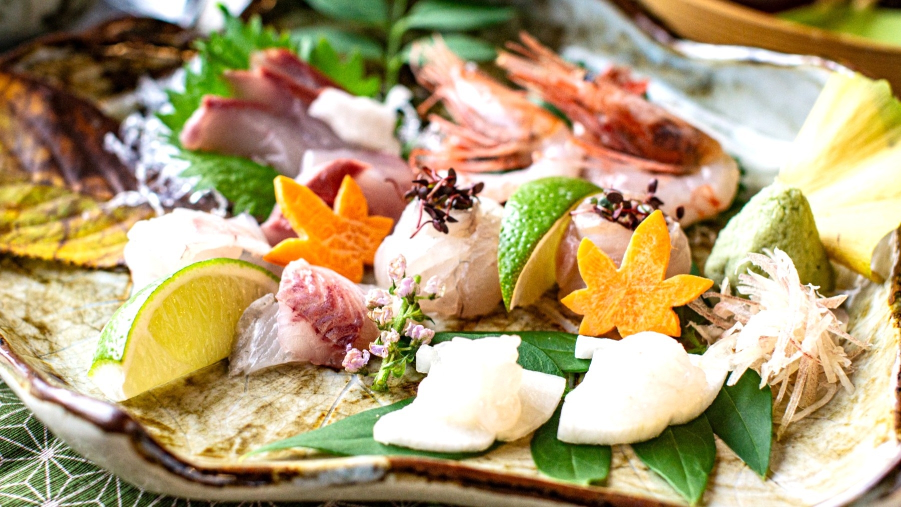 メインは5種のお刺身盛合せ＆和牛！大満足のスタンダードプラン♪【三楽園会席】