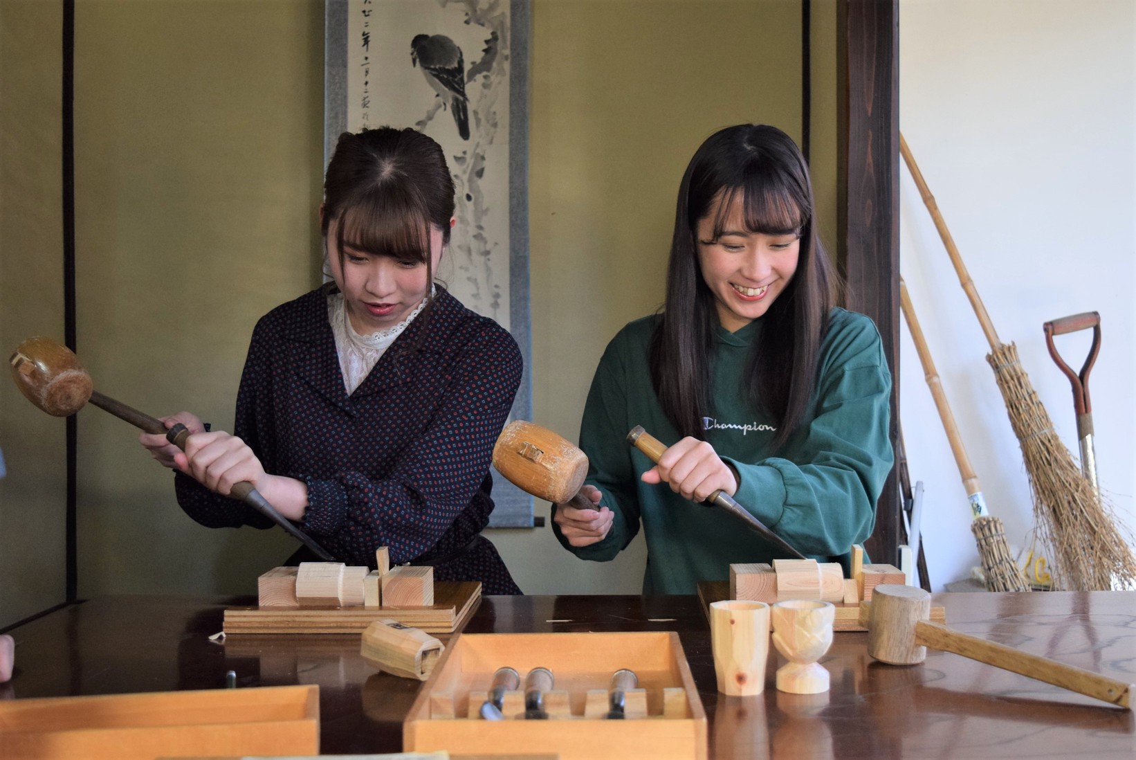 【体験付プラン】ヒノキ香る「ぐい呑み作り体験」と「富山の地酒」を愉しむ旅プラン♪☆