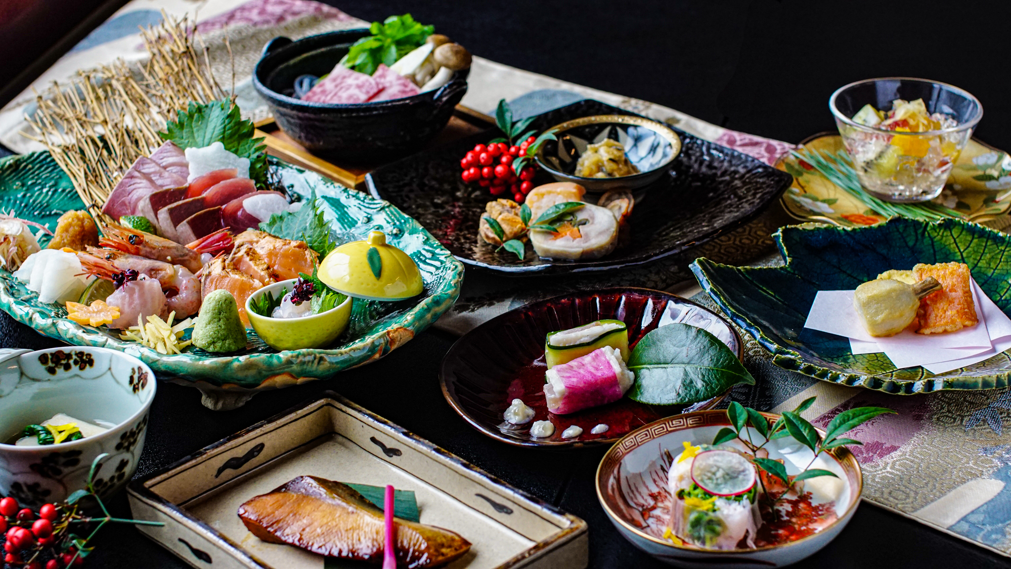 ＜三楽園会席＞25ｰ26冬　全体例