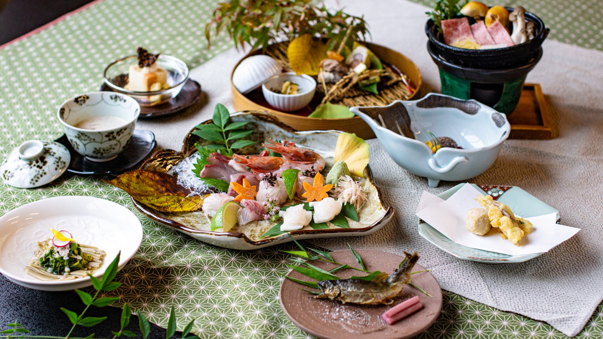 ＜三楽園会席＞2025秋　全体例