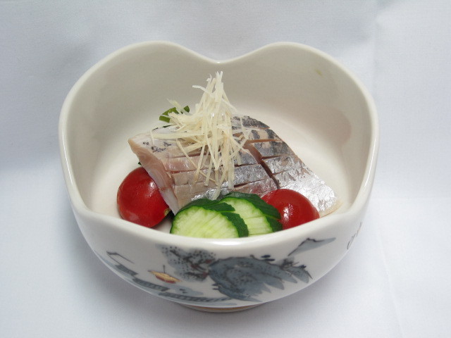 Horse mackerel vinegar 〆