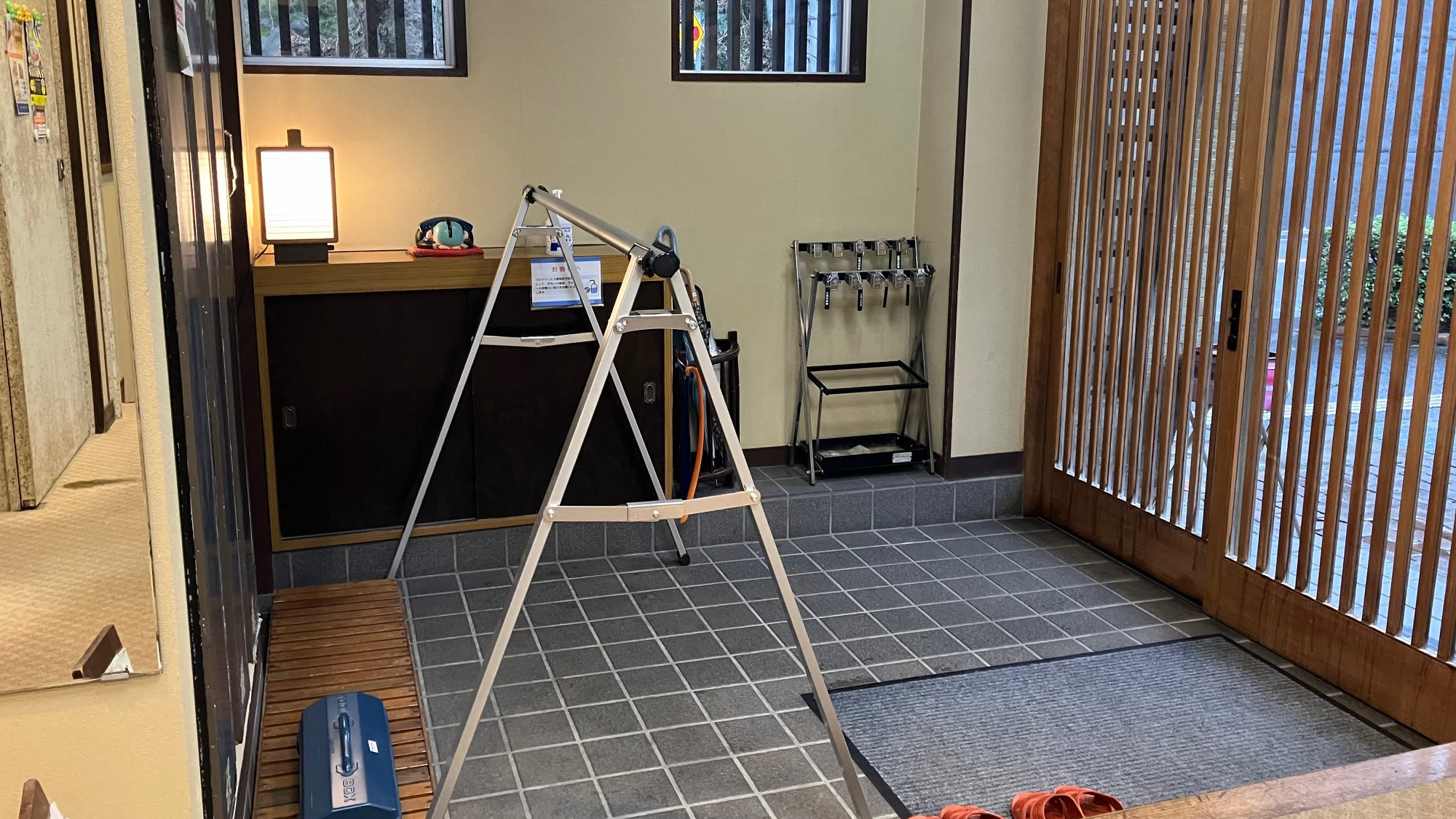 サイクルスタンド設置