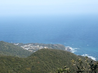 白皇山・頂上からの景色