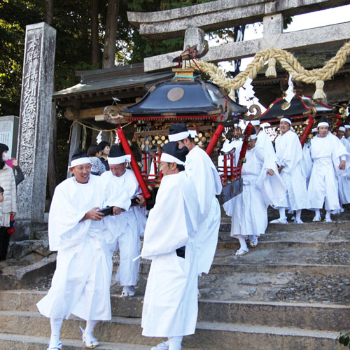 吉川八幡宮当番祭（毎年10月1日～下旬に開催）