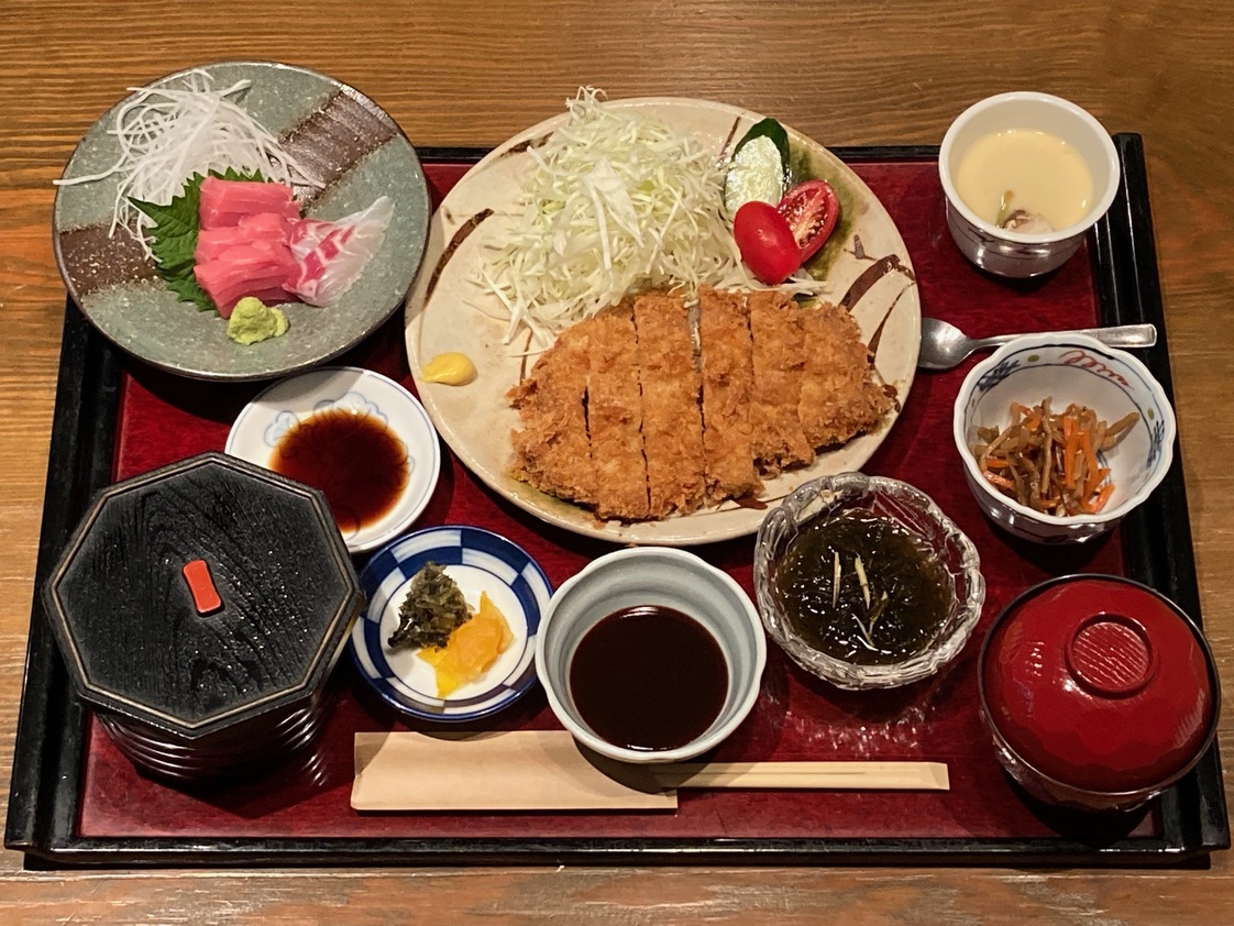 【厳選おすすめ！】こだわり豚ロースカツ御膳プラン(夕・朝食付)