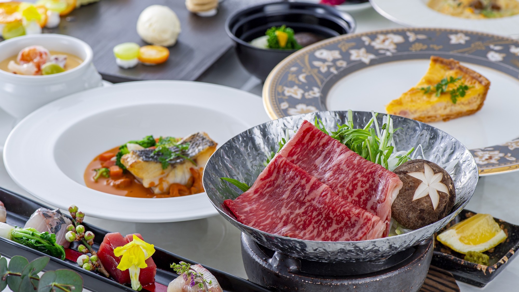 【楽天トラベルサマーSALE】【夜景ダイニング】夜景ダイニングで味わう白菊流会席