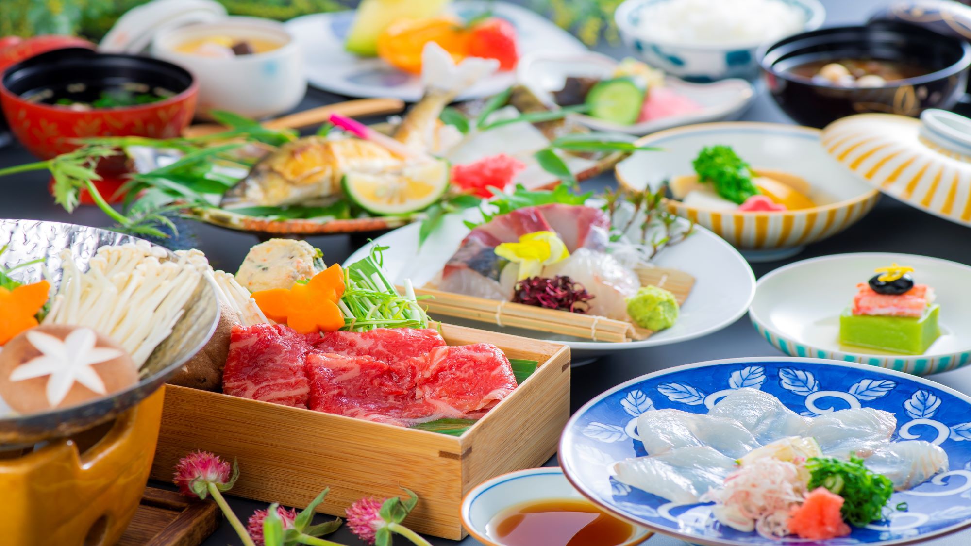 部屋食夕食料理（イメージ）