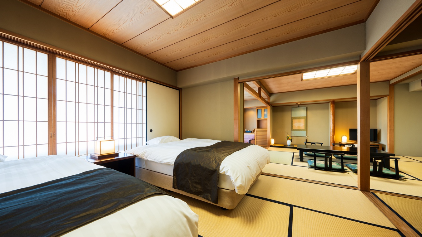 本館／二間和洋室　客室一例