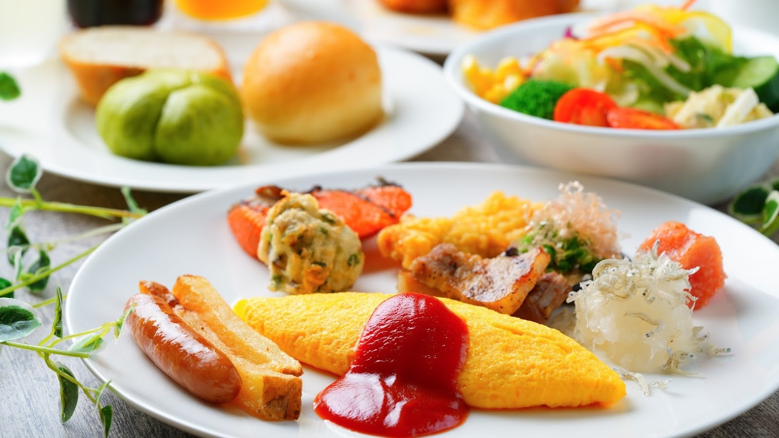 朝食和洋ビュッフェ（イメージ）