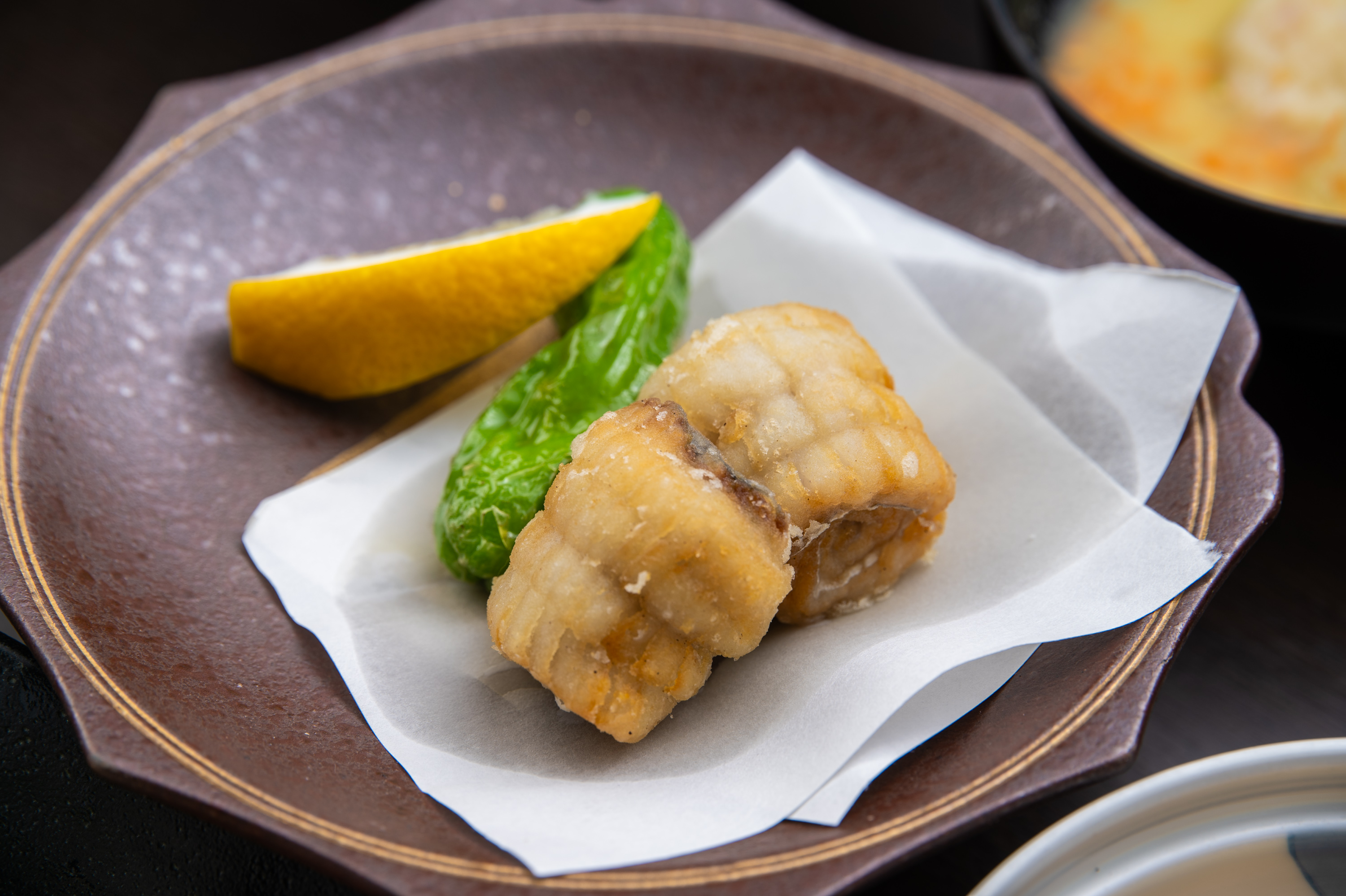 【地魚の天麩羅】