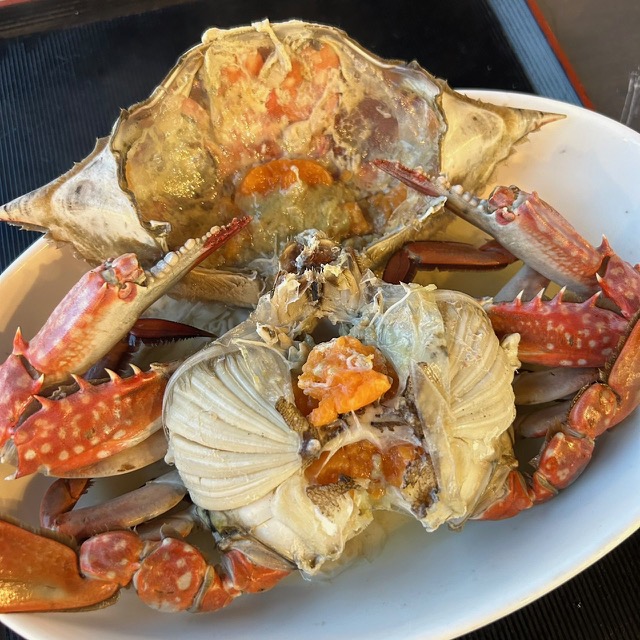 海鮮市場蒸し釜や【夕焼けカニ】