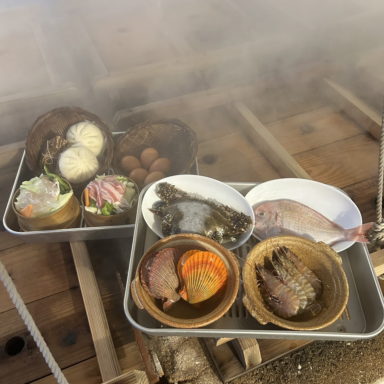 姉妹店【海鮮市場・蒸し釜や】