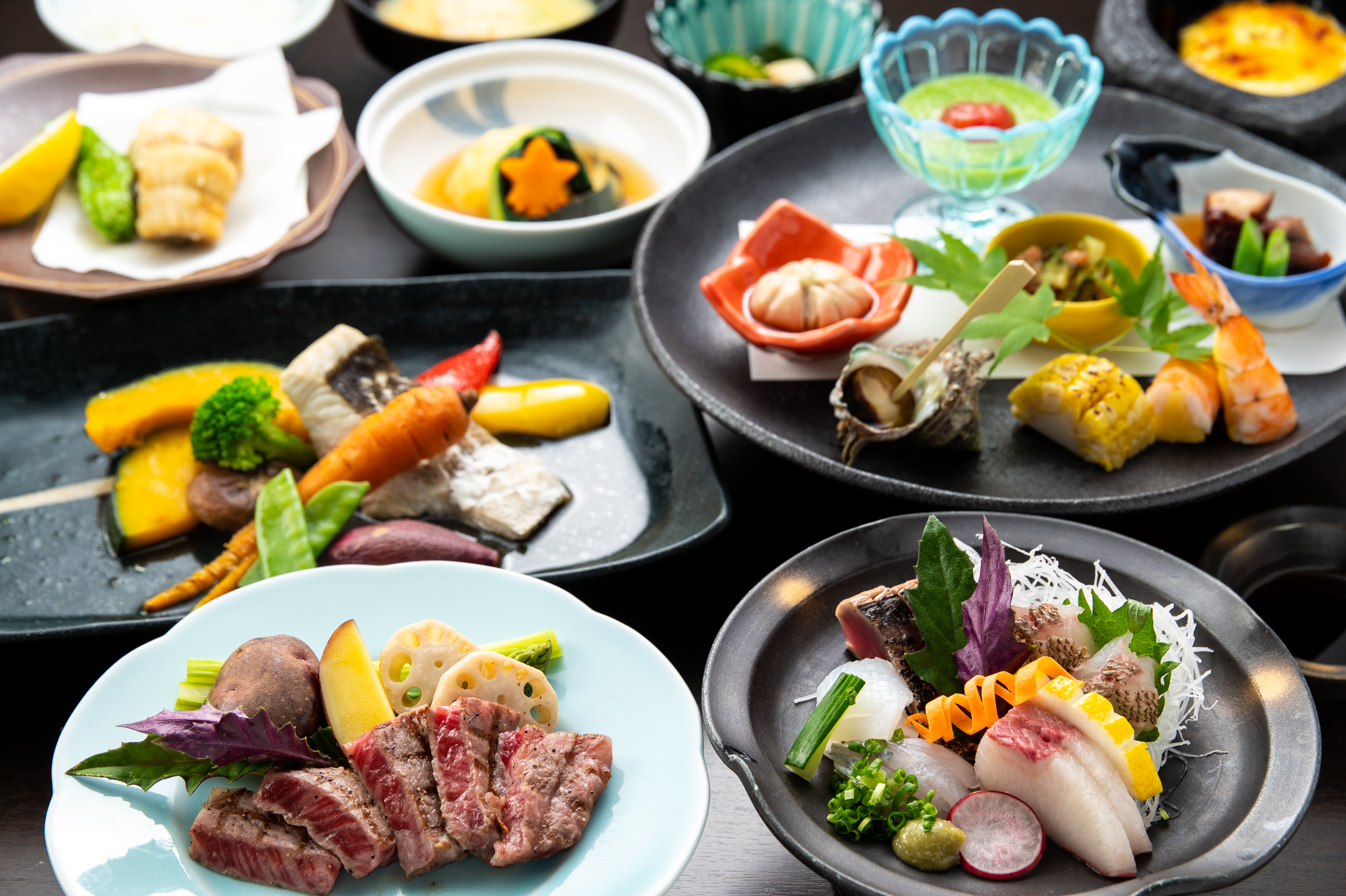 【夕食一例・夏】