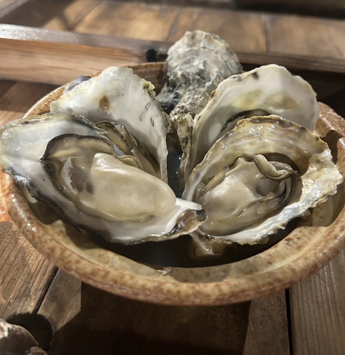 海鮮市場蒸し釜や【蒸し牡蠣】