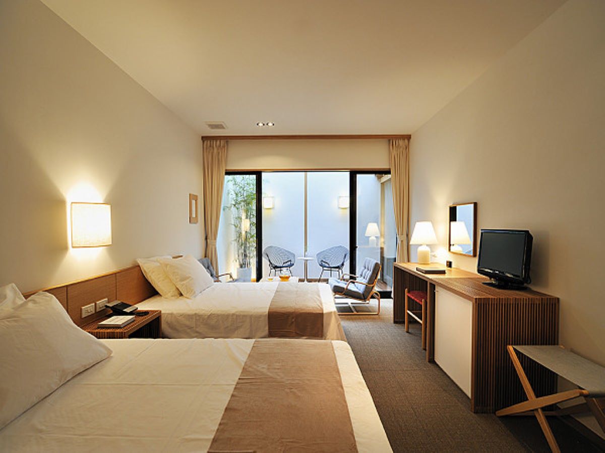 別館【半露天風呂付ツインルーム】