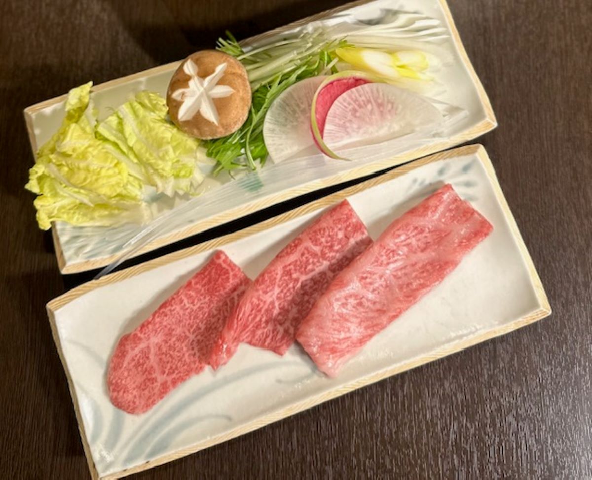 【長崎和牛のしゃぶしゃぶ】