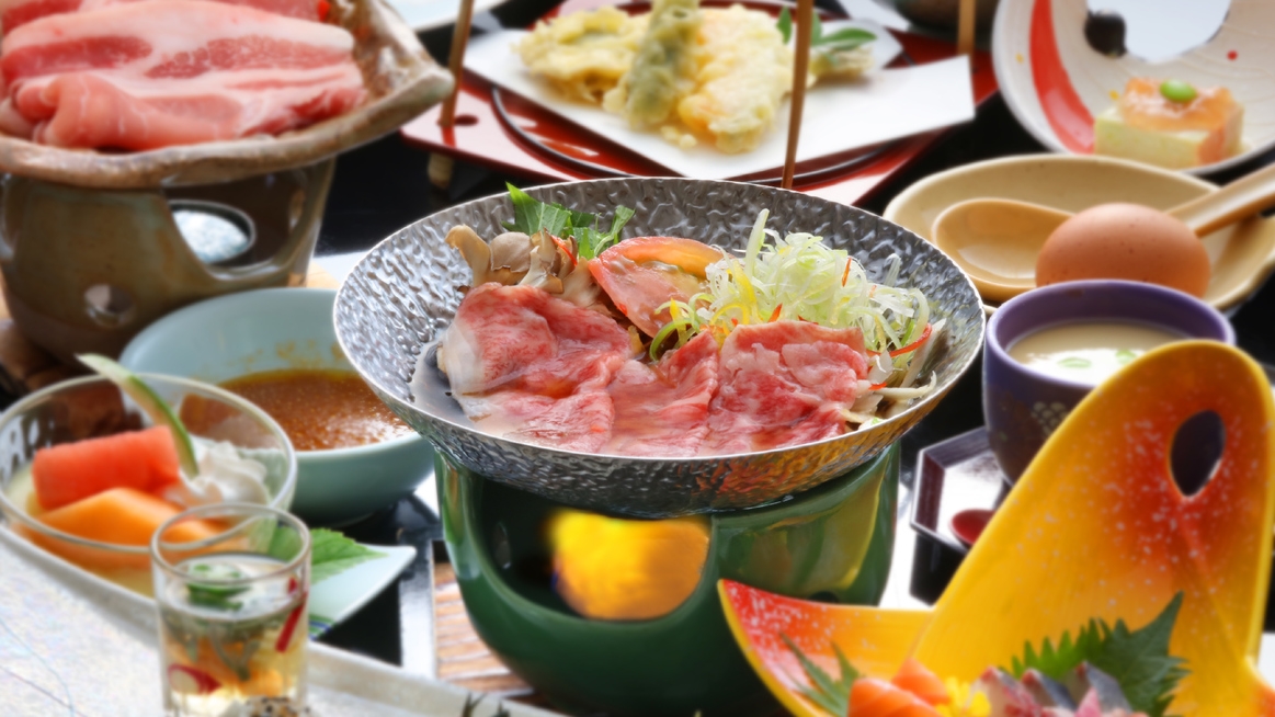 休前日料金●お盆休み（8/9〜16）は全室絶景♪天空の湯宿へ●馬刺し・黒毛和牛料理つき／たちばな会席