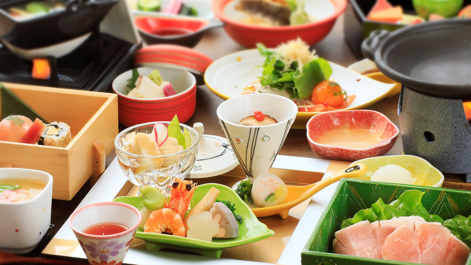 【部屋食（夕食）】迷ったらこれ！当館スタンダードプラン　〜一週間を食べる「○饗膳」〜