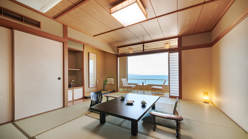 A.◆オーシャンビュー 日本海を一望！◆海側 和室 10畳