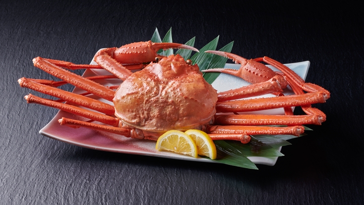 春でも蟹が食べたい！◆紅ズワイ×地産の旬菜◆境港水揚げ全国一位の紅ズワイガニがメインの特別会席