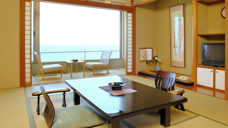 A.◆オーシャンビュー 日本海を一望！◆海側 和室 10畳