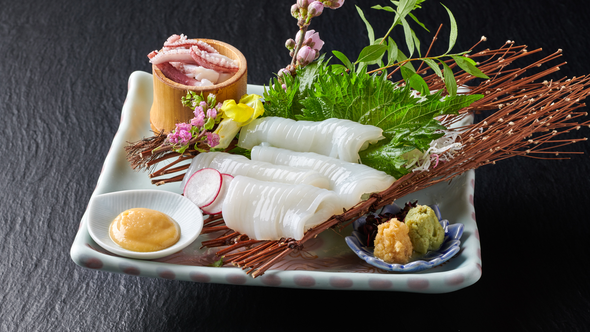 【別注料理】白イカの御造り