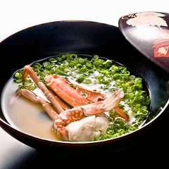 【ご朝食一例】渡り蟹の味噌汁