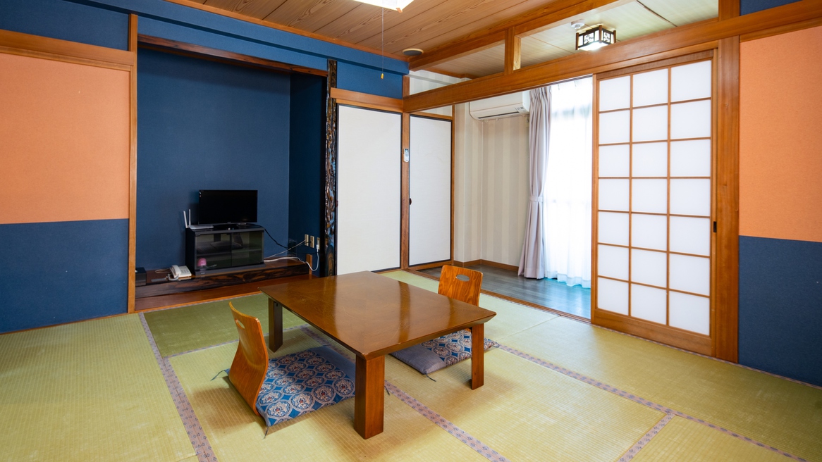 別館和室（8畳）一例　温泉でリラックスした後はお部屋でのんびりと