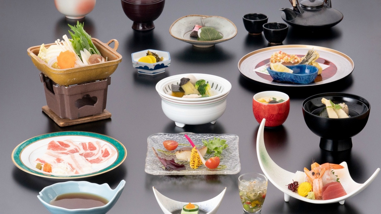 【2食付】 ご家族で一緒に鹿児島の食でを楽しみください♪ 【園会席プラン】