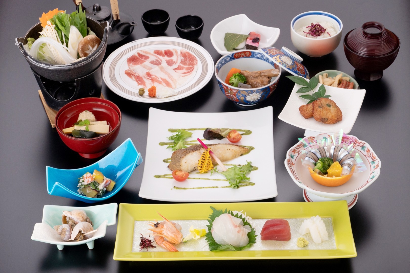 【2食付】 鹿児島の食材をふんだんに使用した贅沢なプラン！！【薩摩会席プラン】