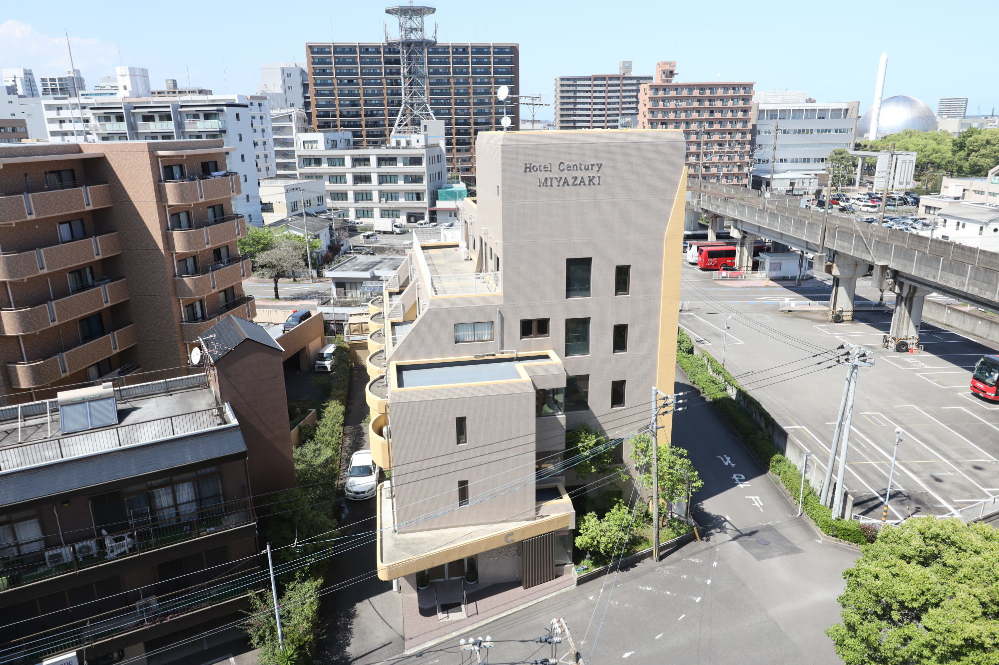 ホテルセンチュリー宮崎外観
