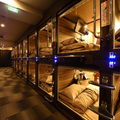 豪華カプセルホテル 安心お宿 新橋駅前店 写真 動画 楽天トラベル
