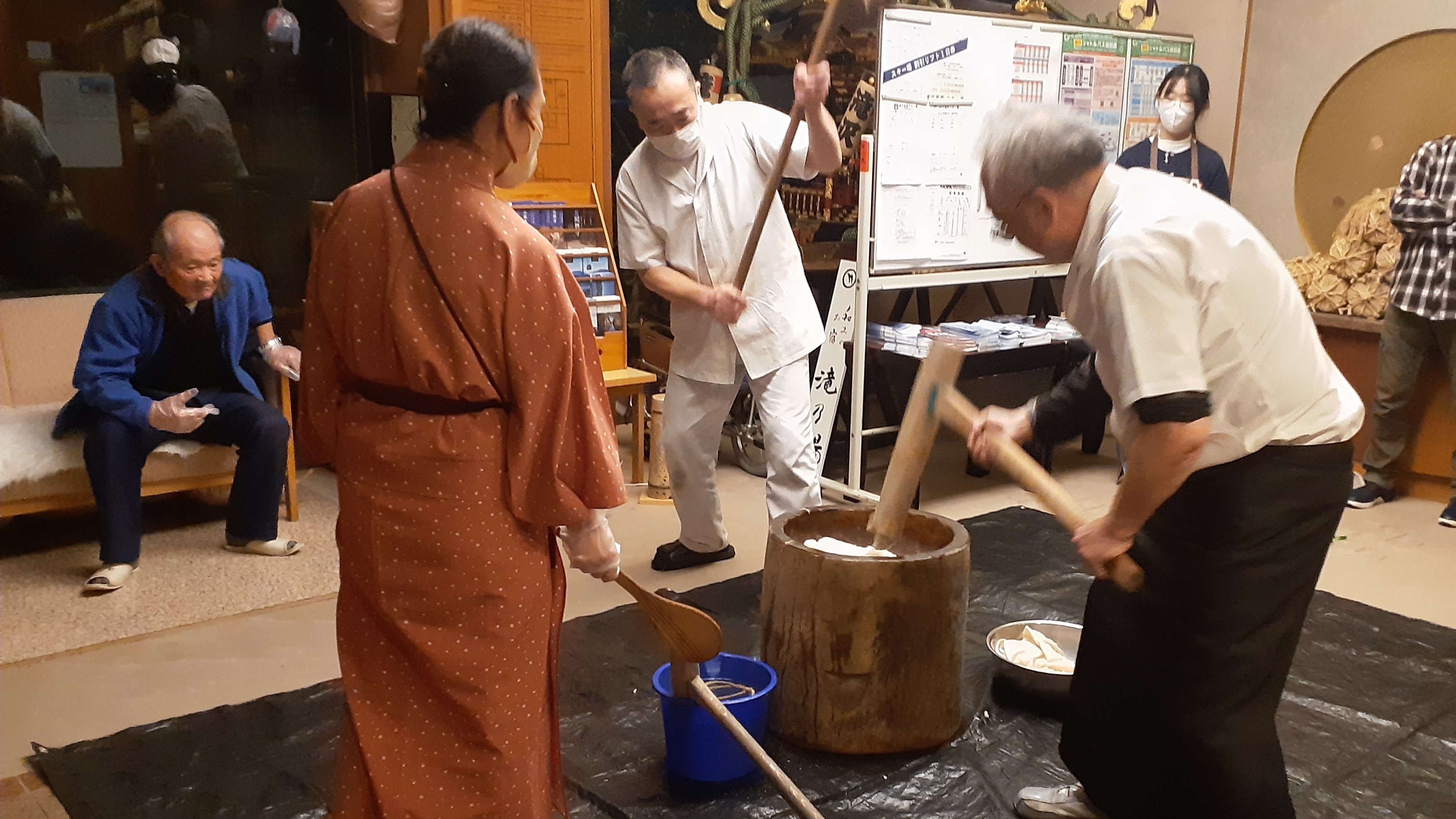 餅つき