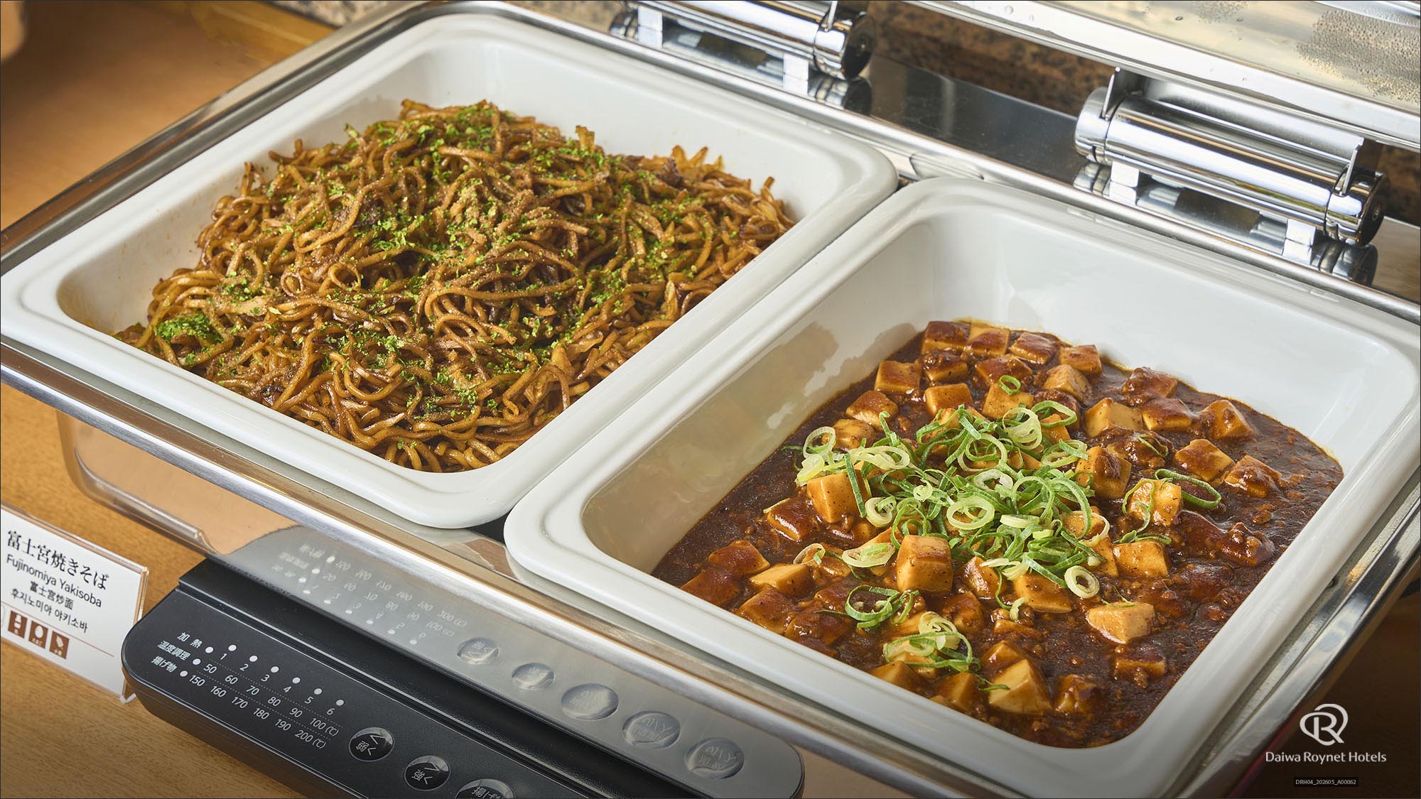 焼きそば・麻婆豆腐
