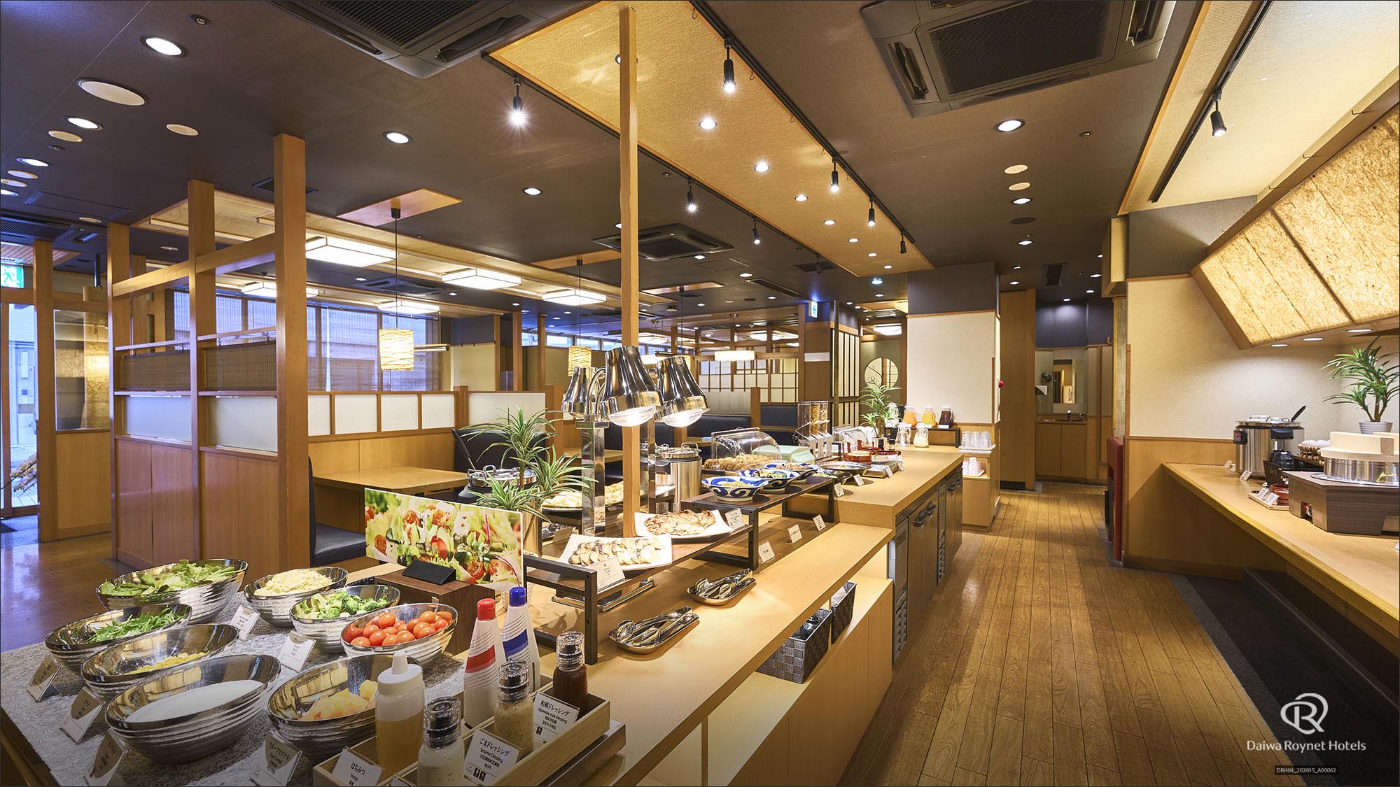 朝食会場