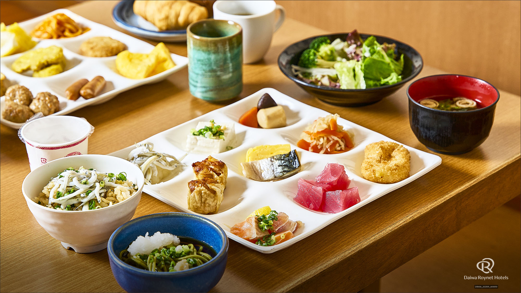 朝食ビュッフェ 