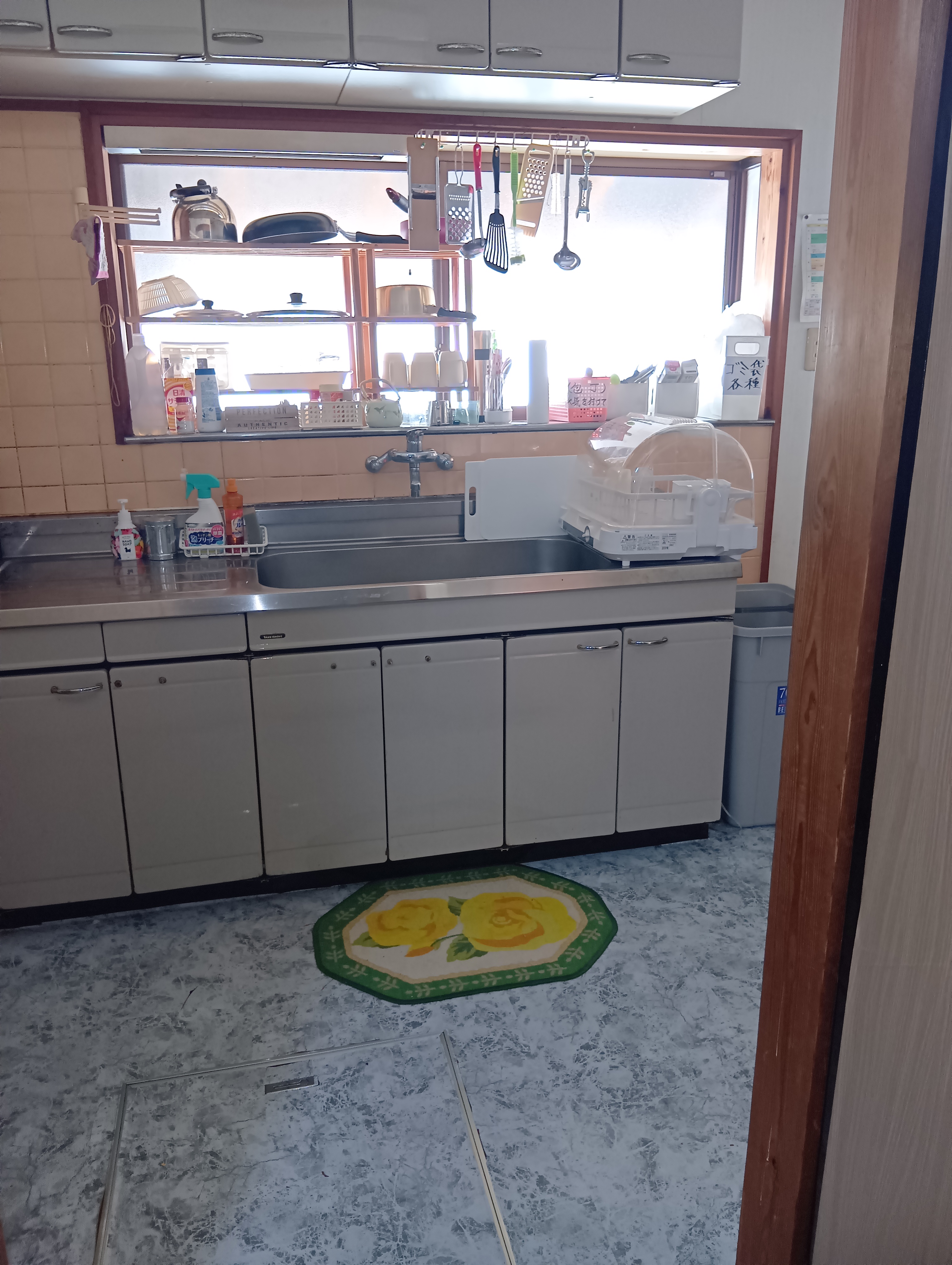 キッチン（冷蔵庫、レンジ、炊飯器、コンロ有り）