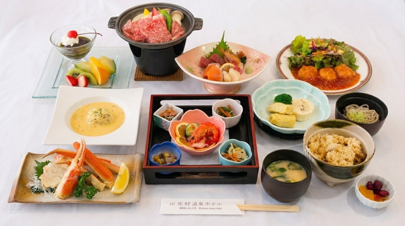 ★ひだまりプラン★地元の食材を堪能する全12品！贅沢夕食膳〜（2食付き）