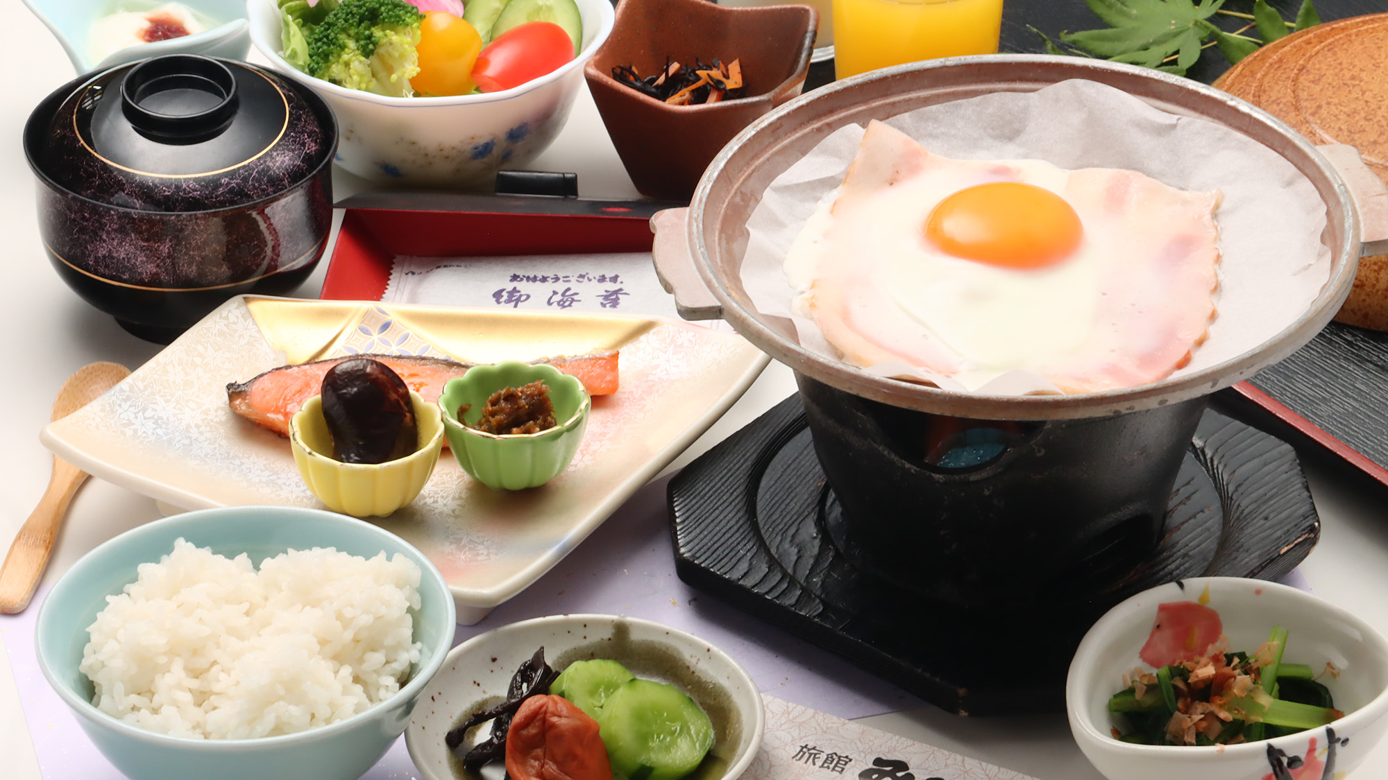 【お料理】 朝食の一例 