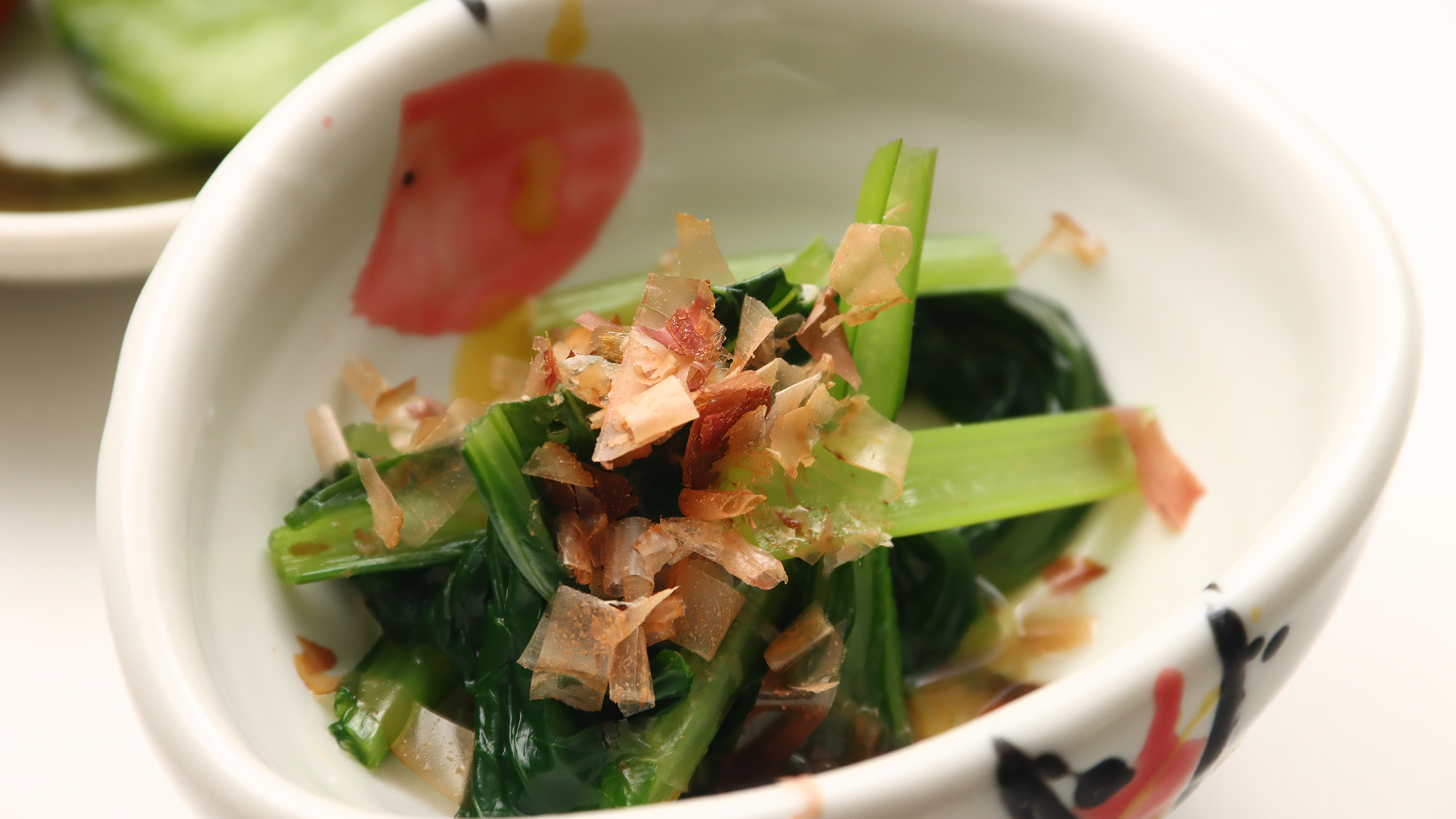 【お料理】 朝食 小鉢　青菜煮浸