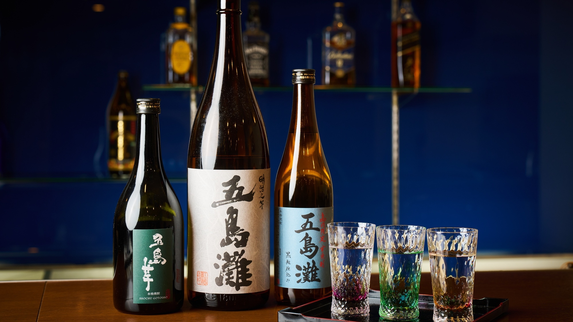 【長崎県しま旅上五島×文化体験】大人の小さなご褒美♪五島焼酎のみ比べ＆2食付