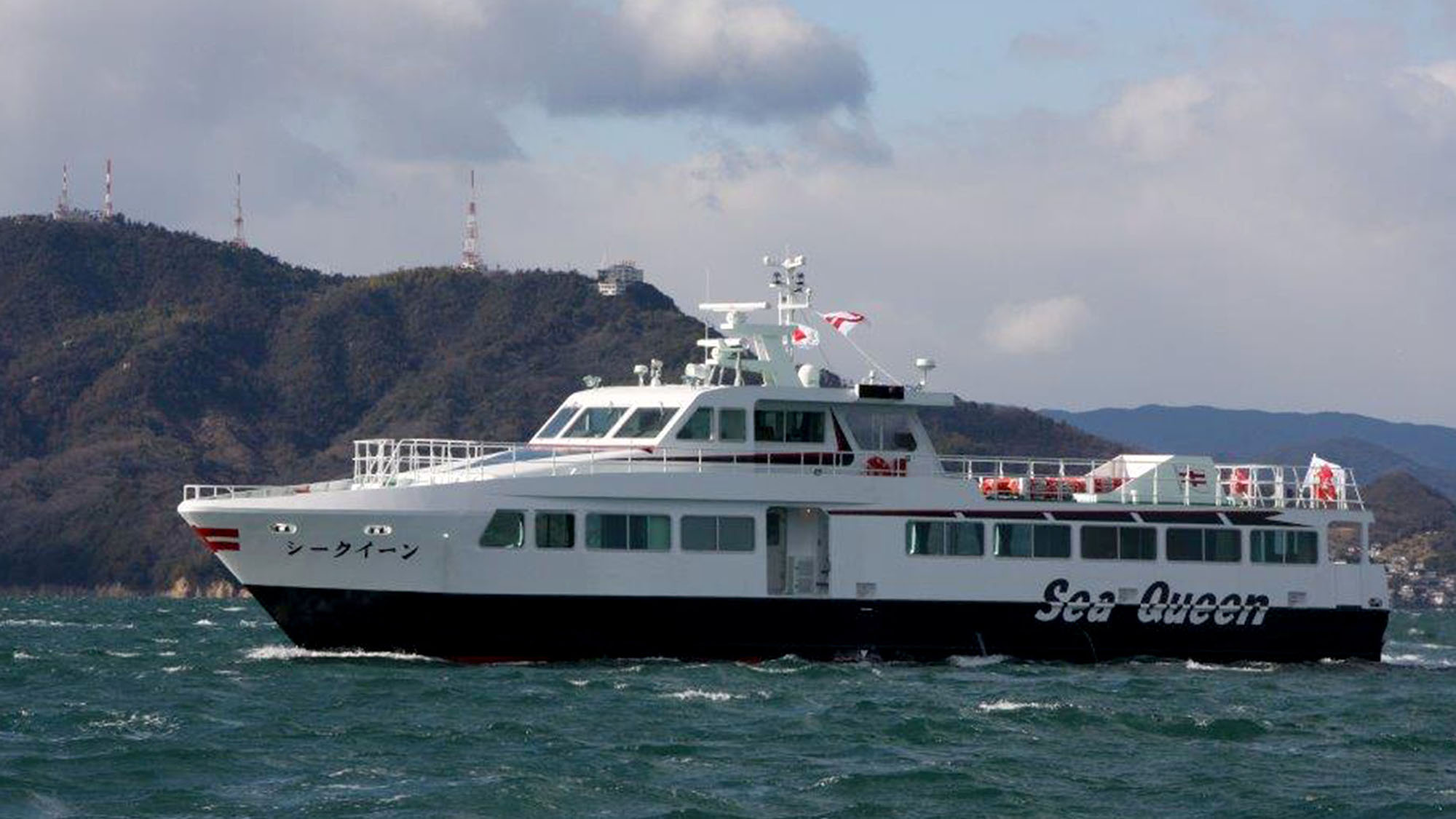 ・ジェットフォイル「シークイーン」（佐世保港～有川港）