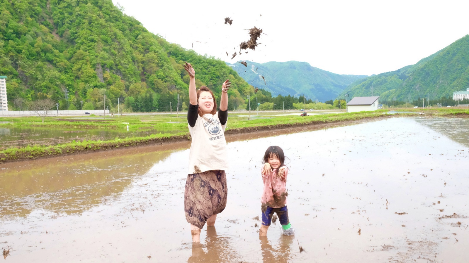 【泥んこ遊び体験】田んぼで遊ぼう！昼食付でらくらく☆1泊3食付プラン【雨天時は体育館利用ＯＫ！】