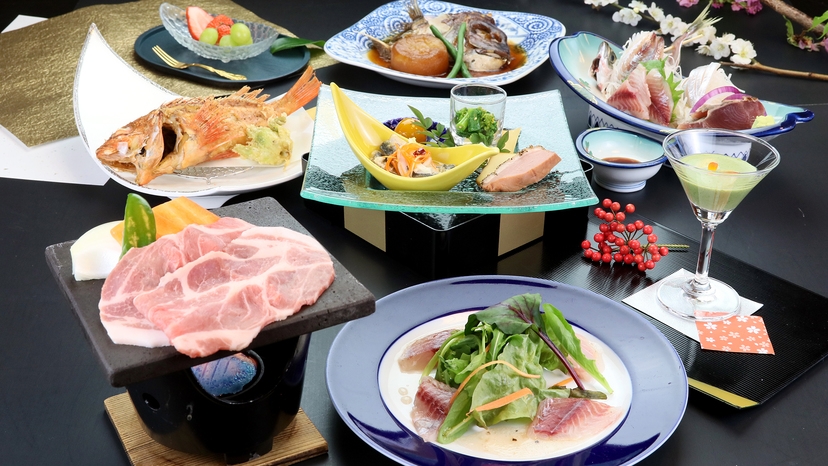 【 ゴールデンウィーク限定 】一番人気　季節会席-2食付-