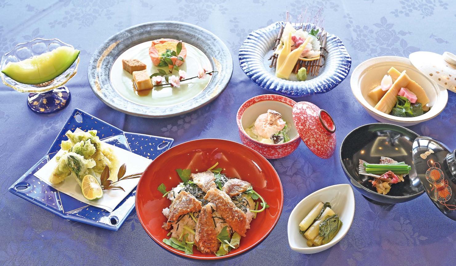 【おもてなし和会席】旬の食材を盛り込んだ、おもてなし房総和会席コース＜1泊2食付き＞