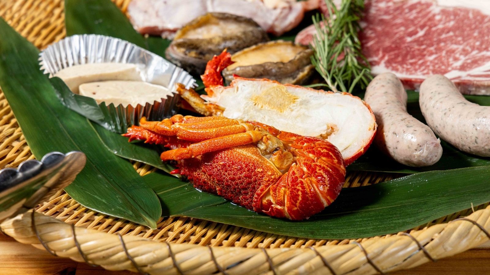 【プレミアムBBQ】フォアグラ+鮑+ロブスター+ステーキが付くワンランク上のBBQ！＜1泊2食付＞