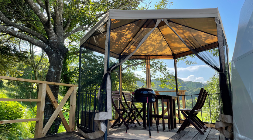 DOME TENT (トイレ・洗面付)